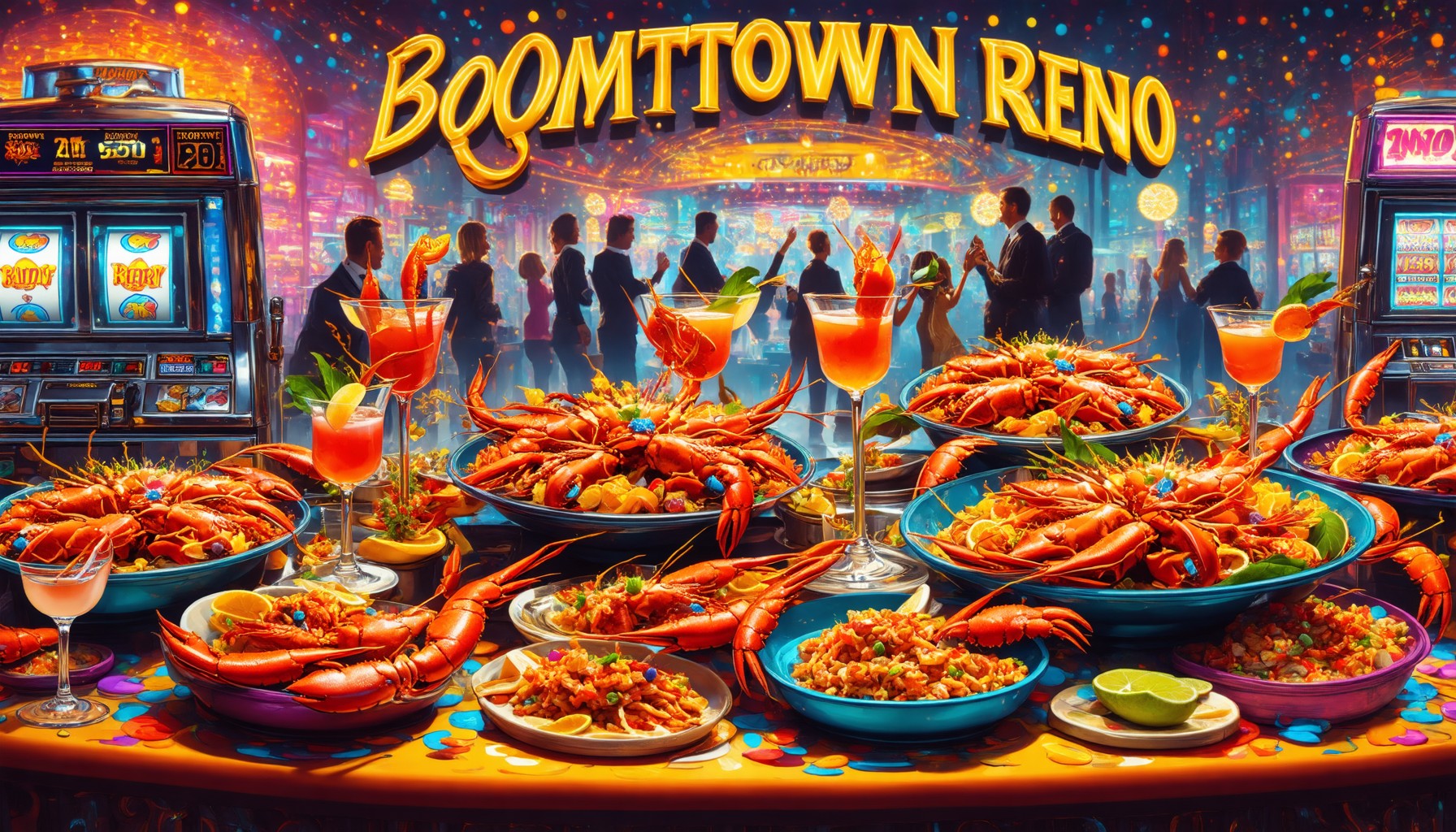 اكتشاف بومتاون رينو: مشروبات مجانية، بوفيهات لوبستر، وخيارات ترفيه في هذه الوجهة المثيرة للكازينو