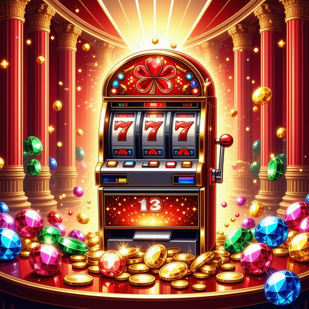 máquina caça-níqueis red ruby