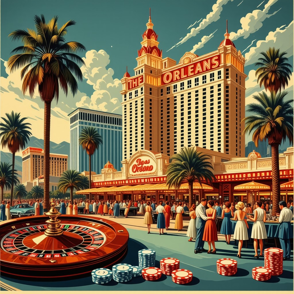 Découvrez le charme unique et les équipements passionnants de The Orleans Hotel & Casino à Las Vegas
