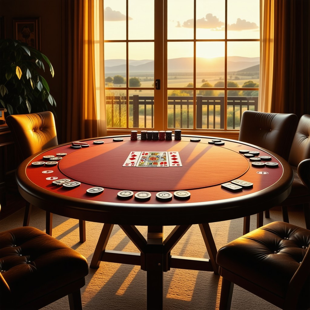 table de poker pliante