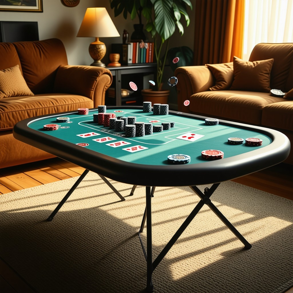 Escolhendo a Melhor Mesa de Poker Dobrável: Principais Características e Melhores Opções para Suas Noites de Jogo