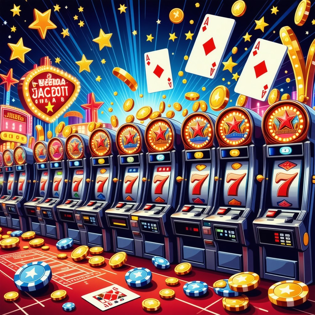 jogos de máquinas caça-níqueis star spins cassino em vegas