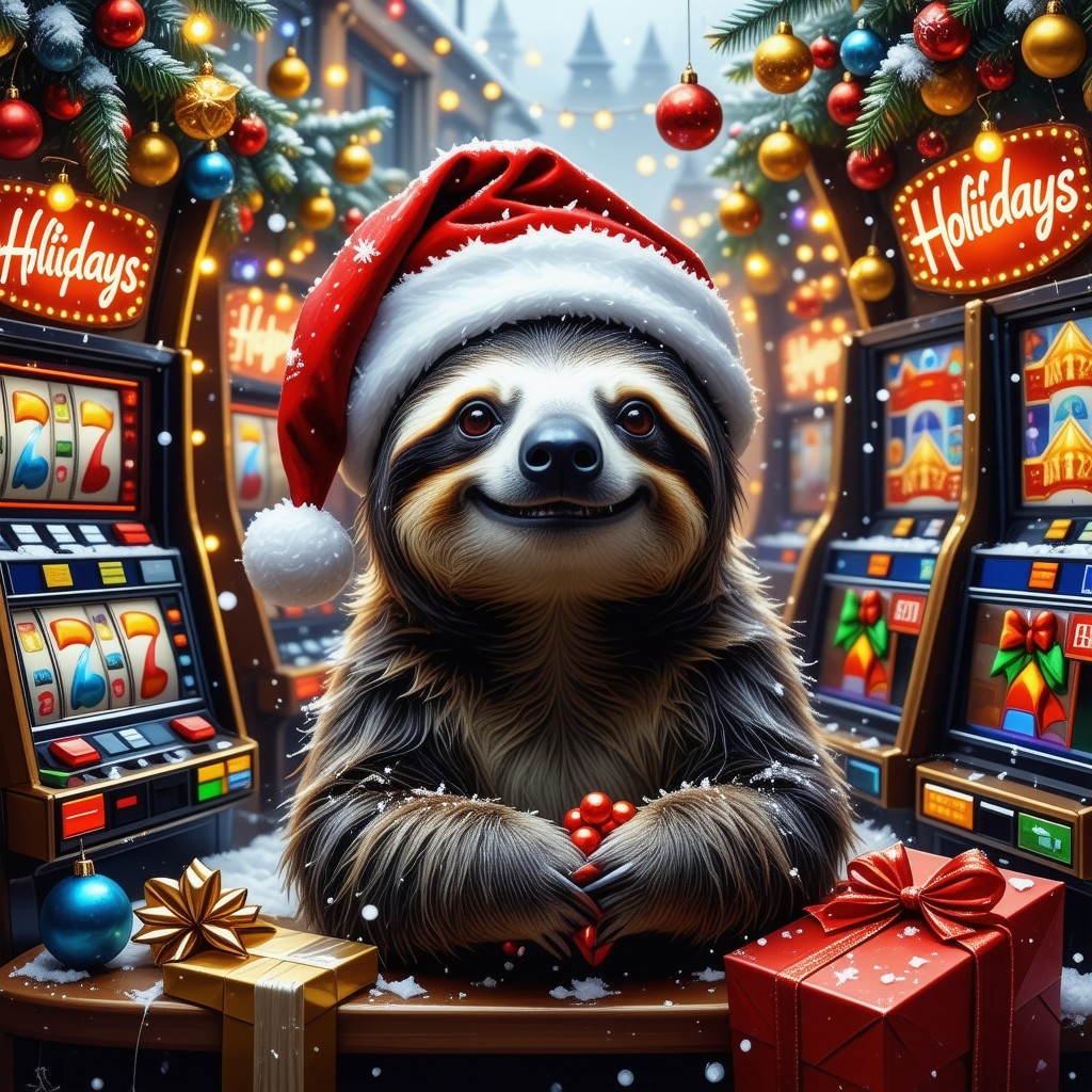 happy holidays slot