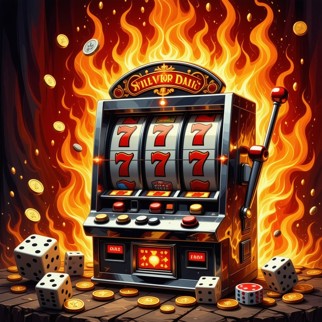 آلة القمار لهيب