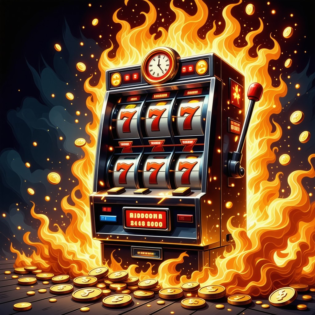 آلة القمار لهيب