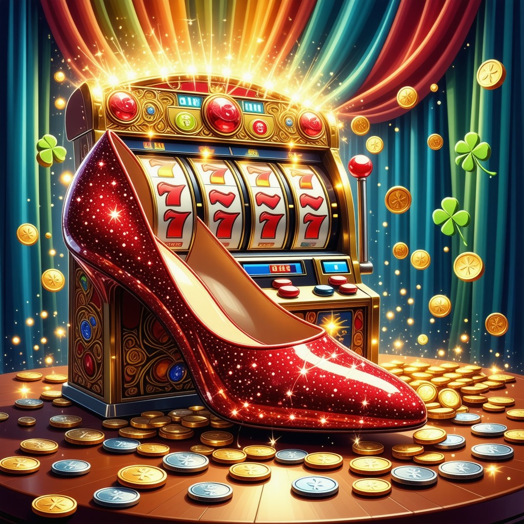 máquina de slot sapatinhos rubros